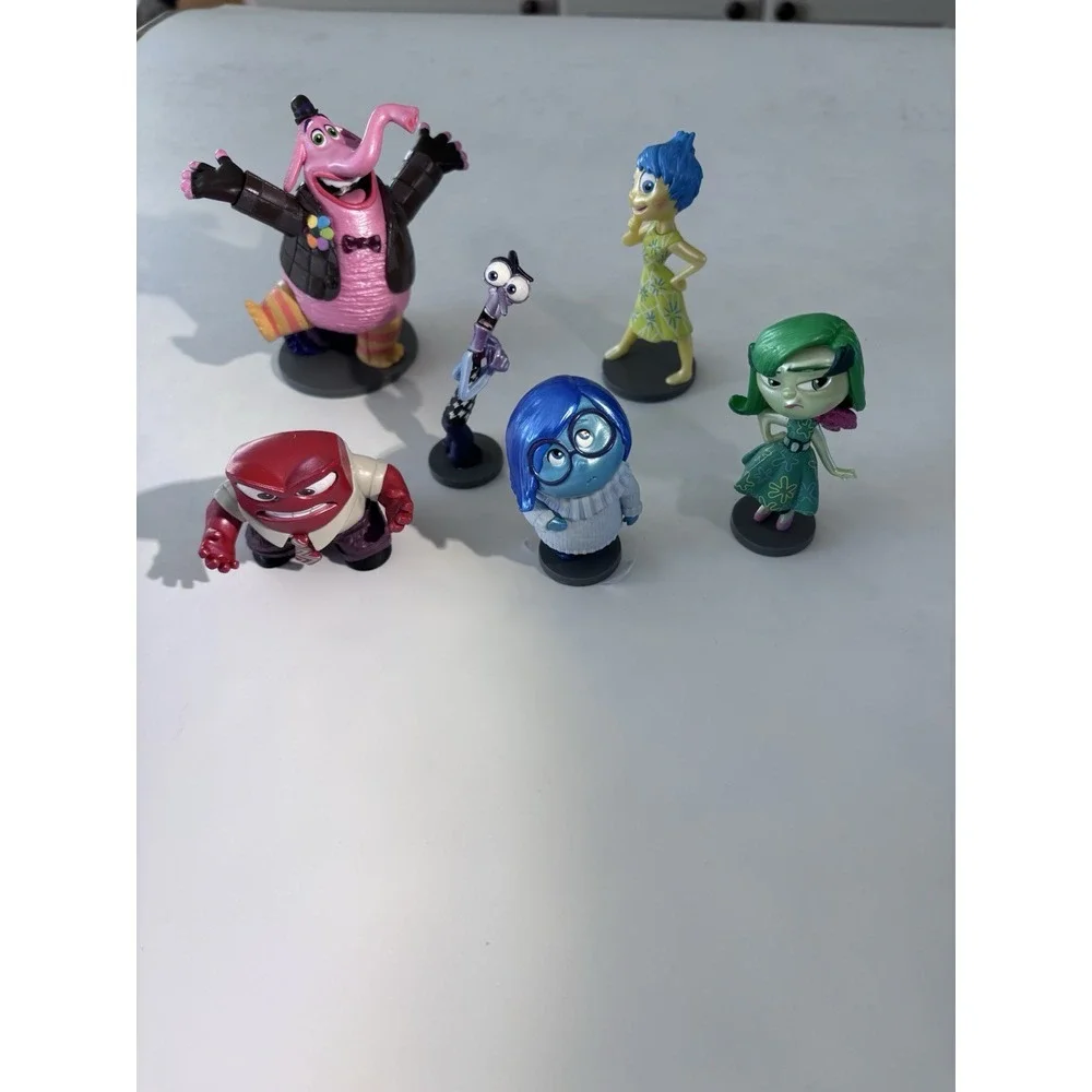 Disney‎ Inside Out CharactersBing Bong, Watson,  Crick Sadness, Cake Topper+++